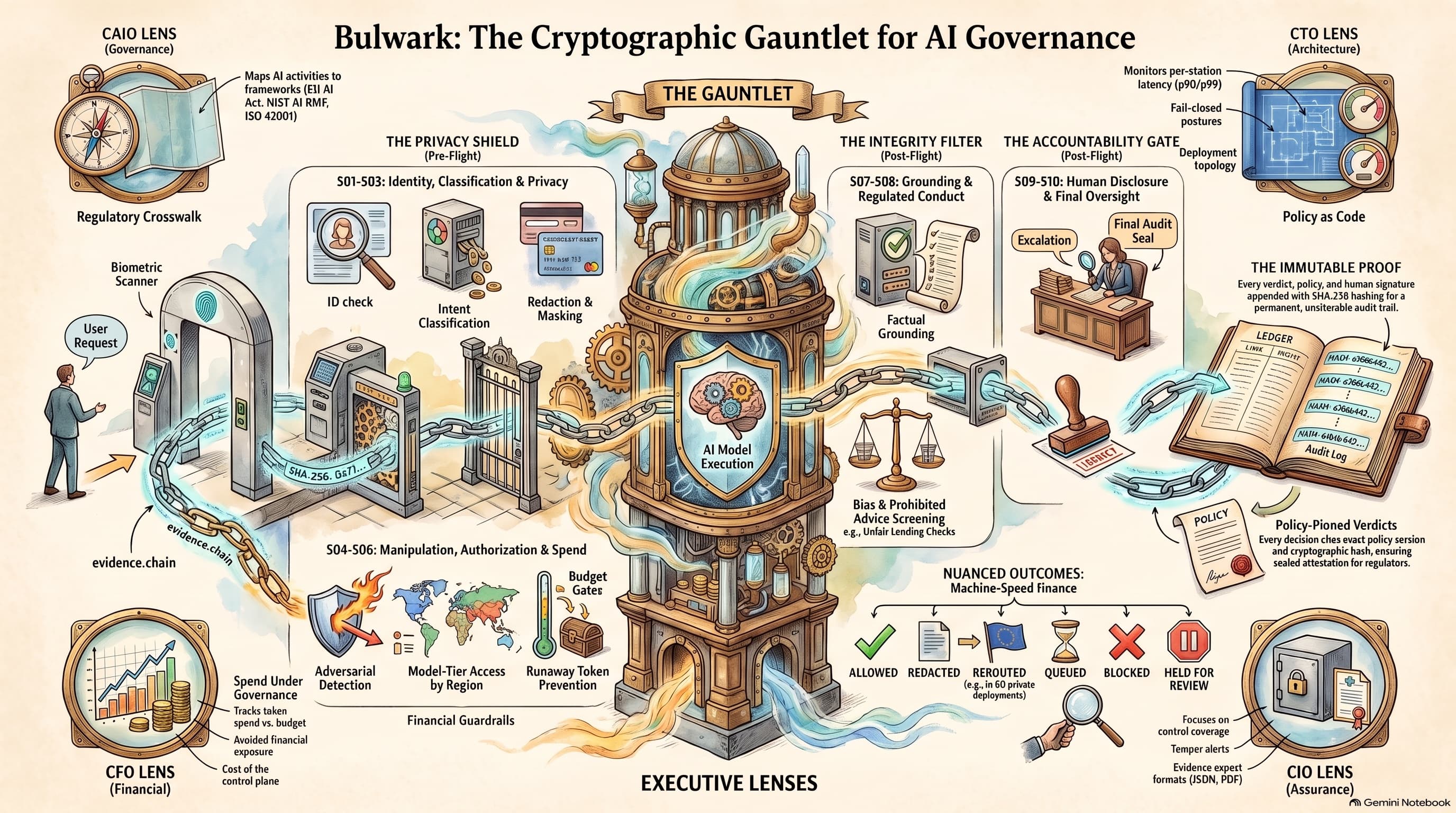Bulwark — AI Decision Governance Platform