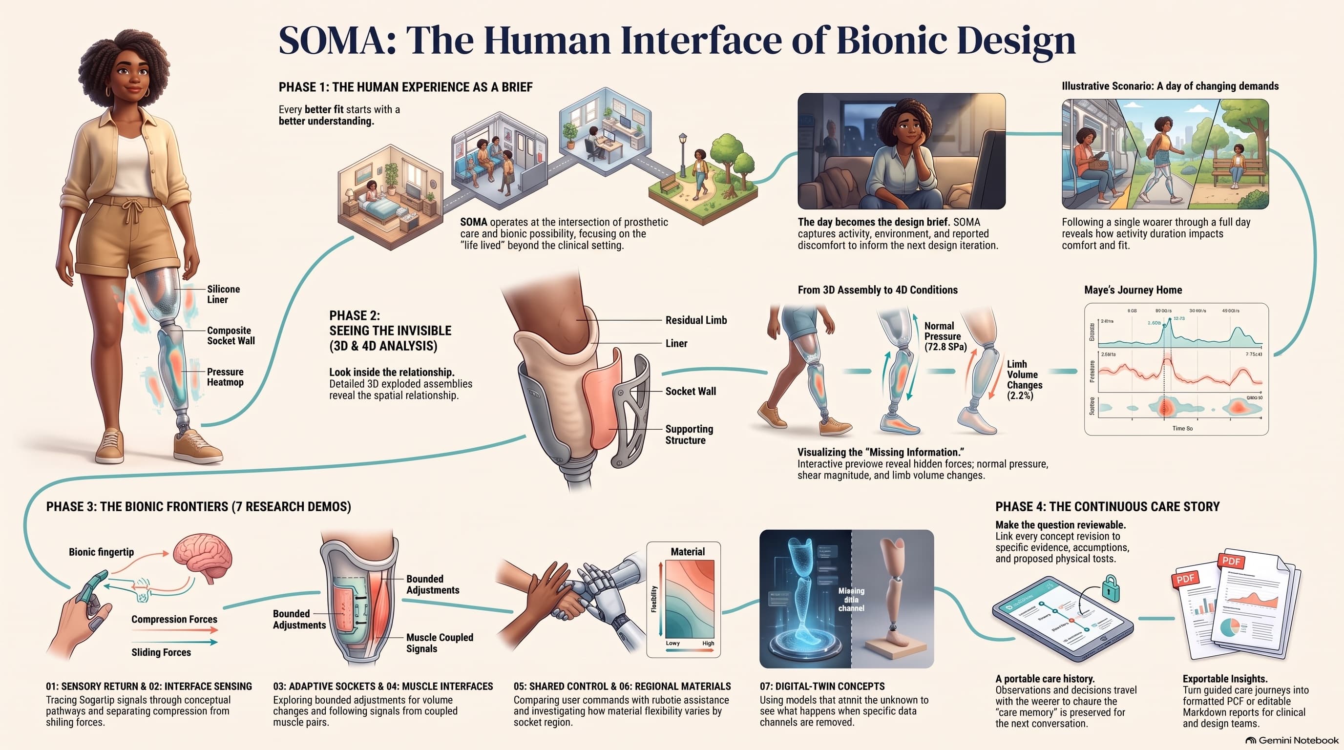 SOMA: The Human Interface of Bionic Design