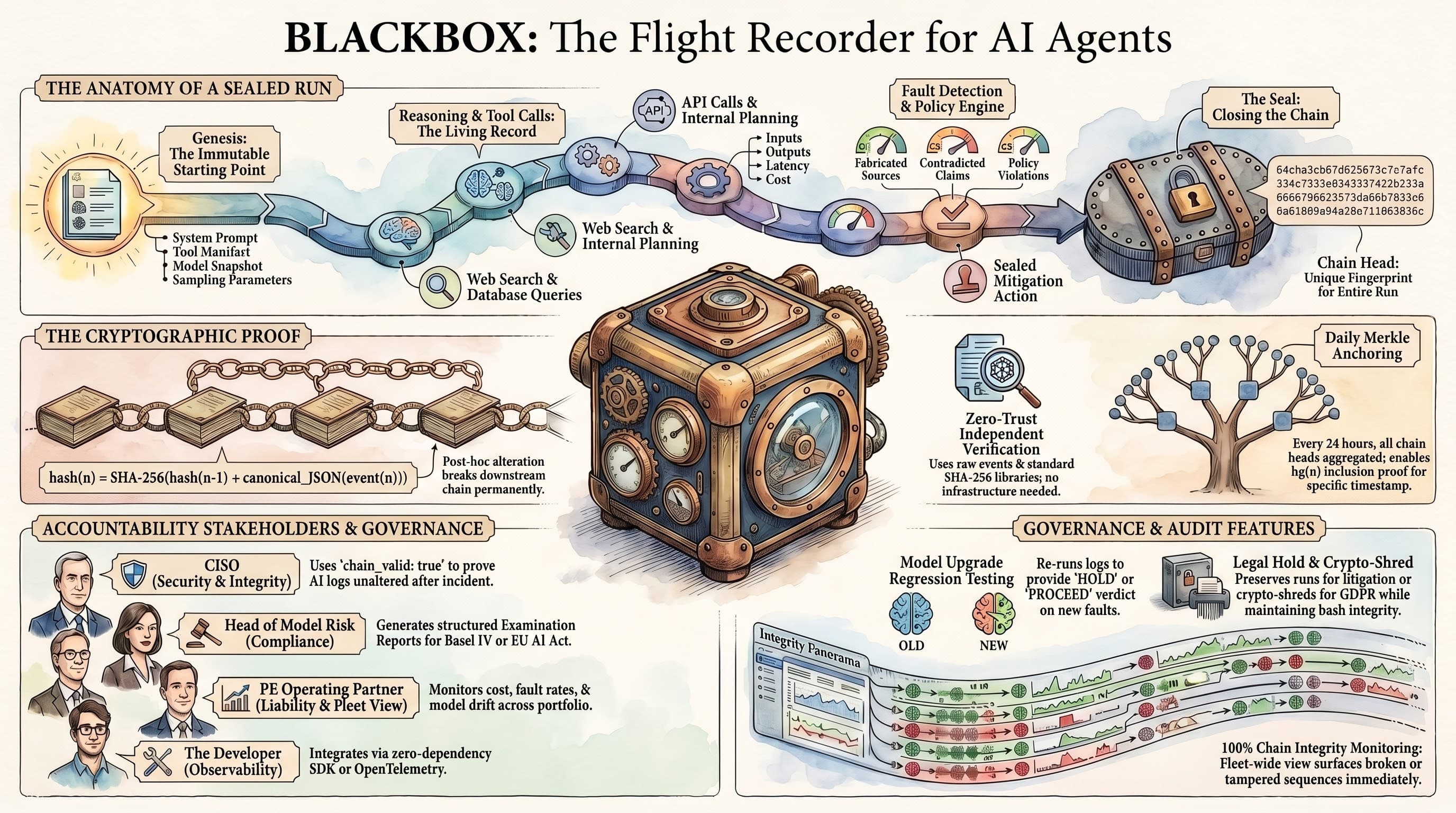 BLACKBOX: The Flight Recorder for AI Agents